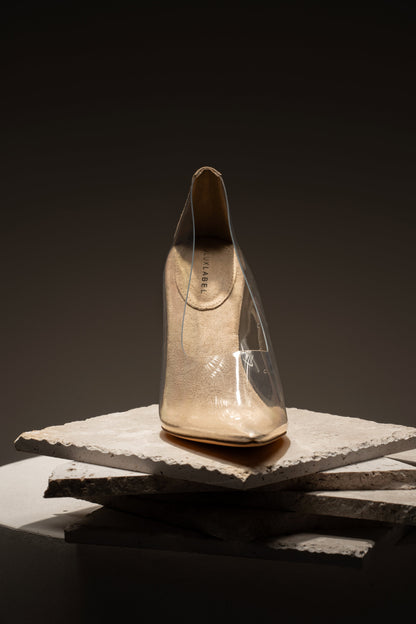 Glass Doll Clear Pumps