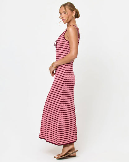 Rosalie Maxi - Strawberry Stripe