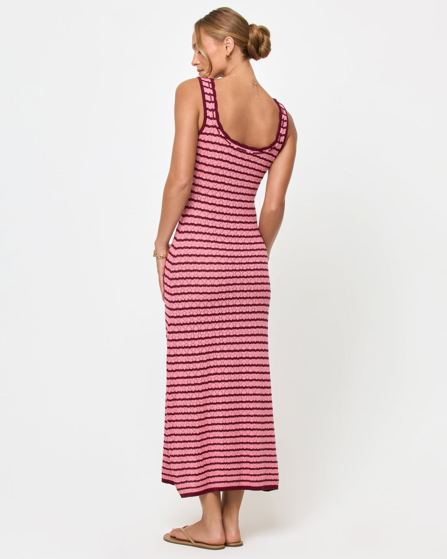 Rosalie Maxi - Strawberry Stripe