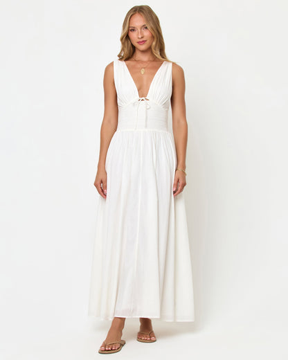 Emmaline Maxi Dress - Cream