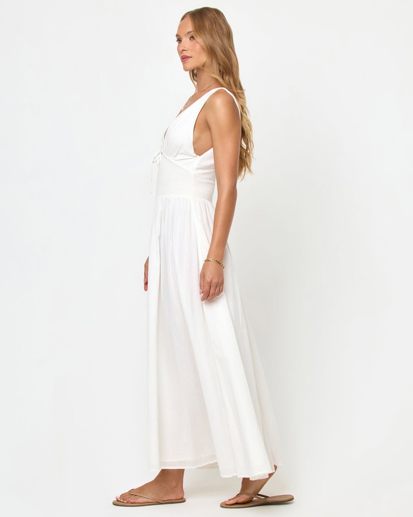 Emmaline Maxi Dress - Cream