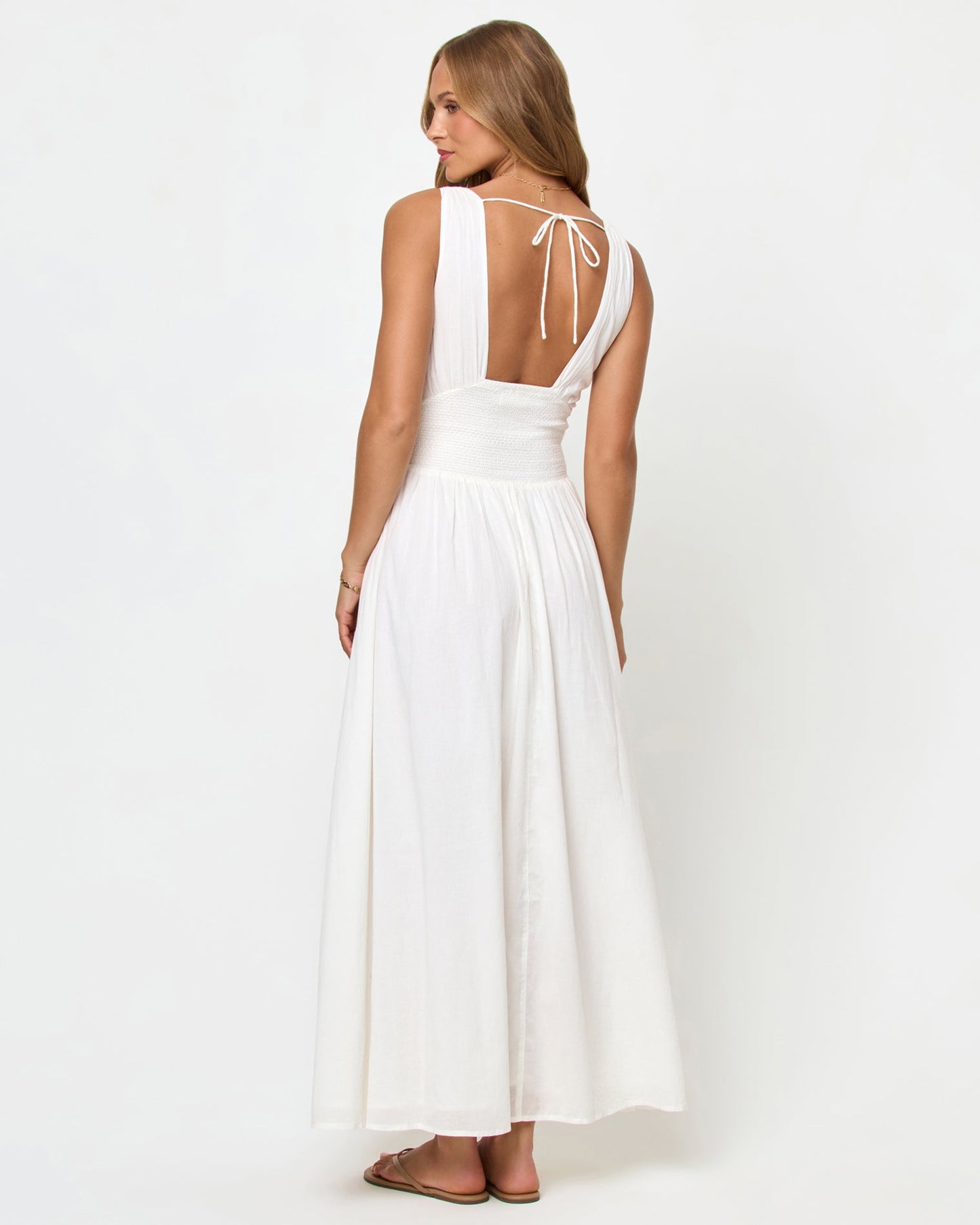 Emmaline Maxi Dress - Cream