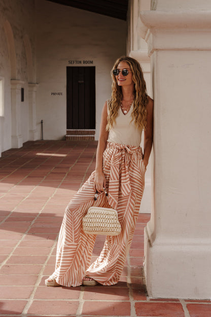 Willow Sleeveless Tank Top Beige