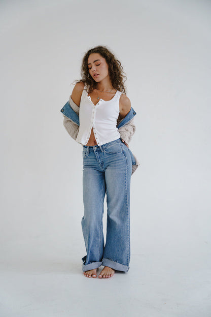 Waitlist 6/28 • Clarissa Long Sleeve Cable Knit Denim Trim One Size Shacket Cream