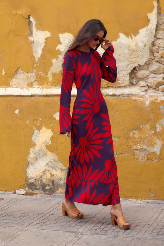 Anouk Dress In Strawflower
