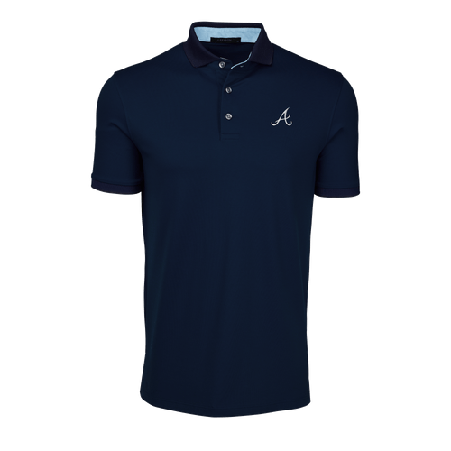Atlanta Braves Crowley Short Sleeve Polo