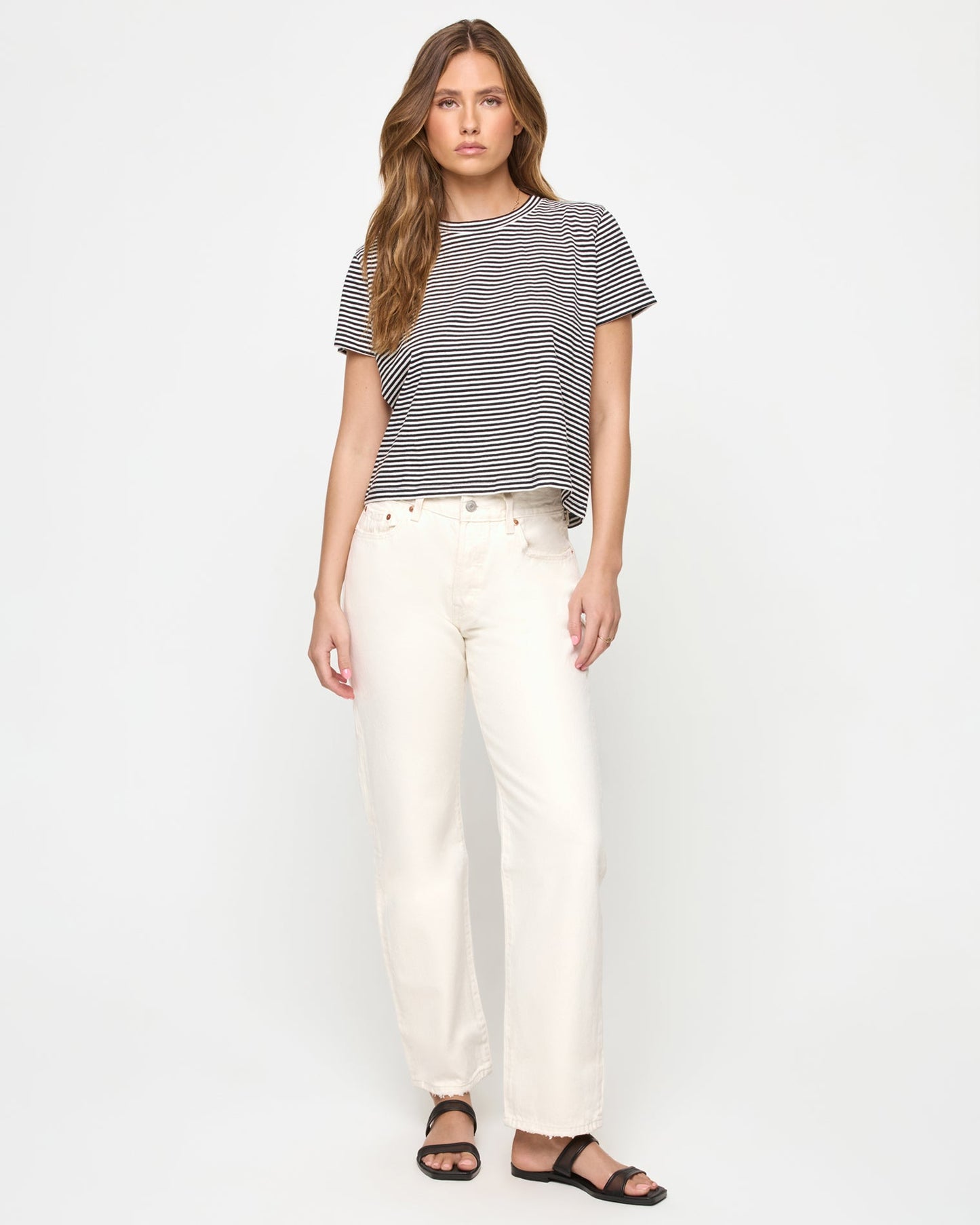 All Day Top - Black-Cream
