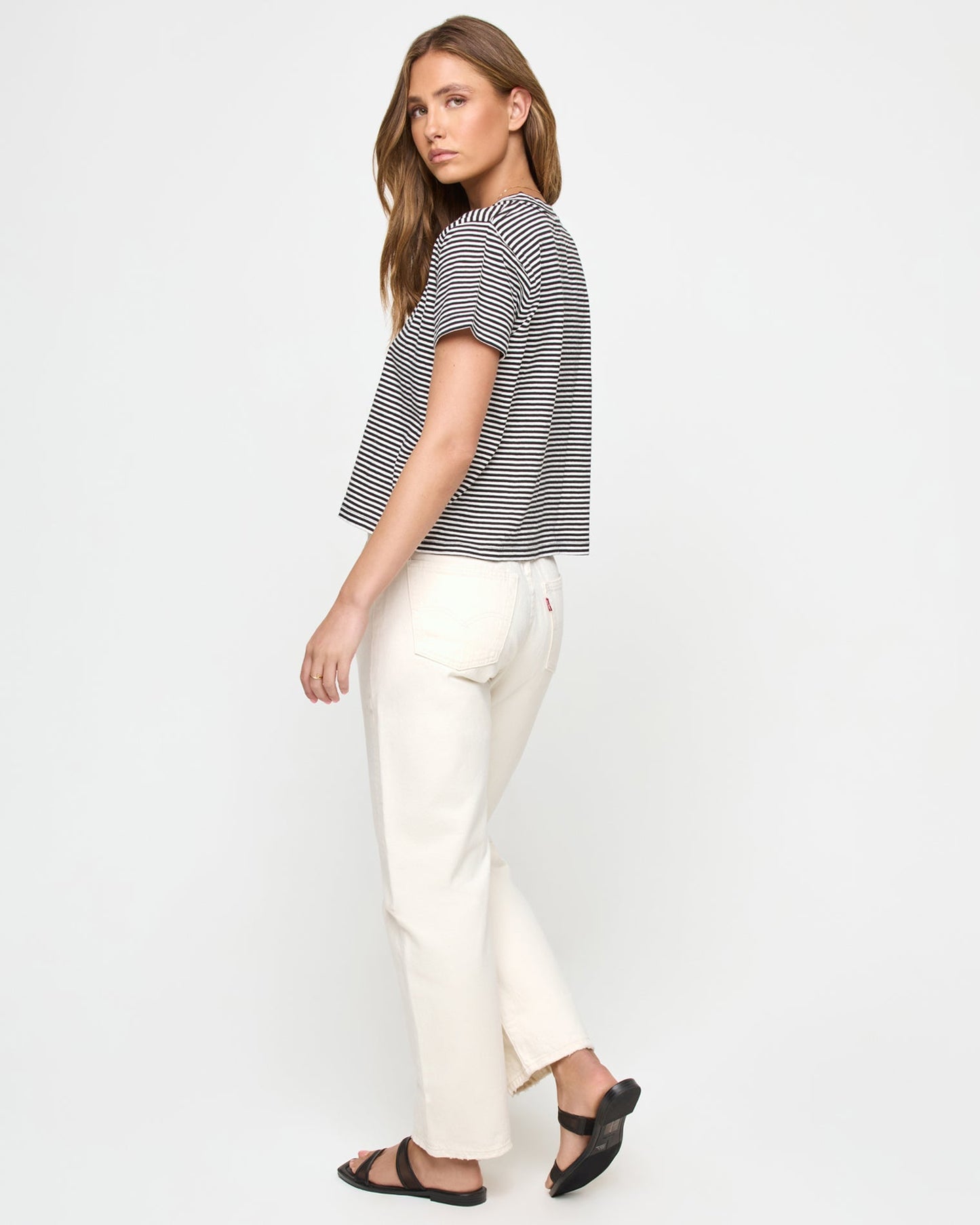 All Day Top - Black-Cream