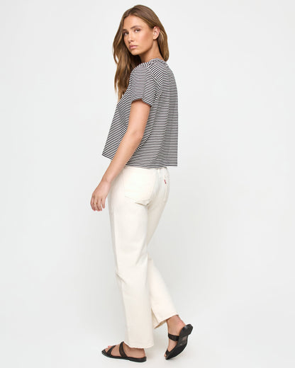 All Day Top - Black-Cream