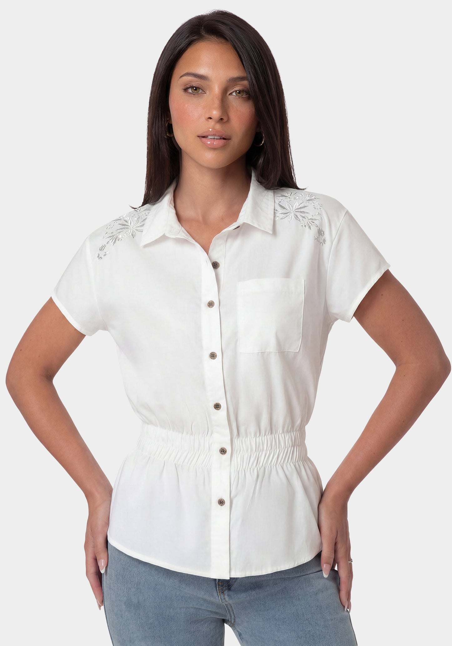 The Ruched Waist Shirt
