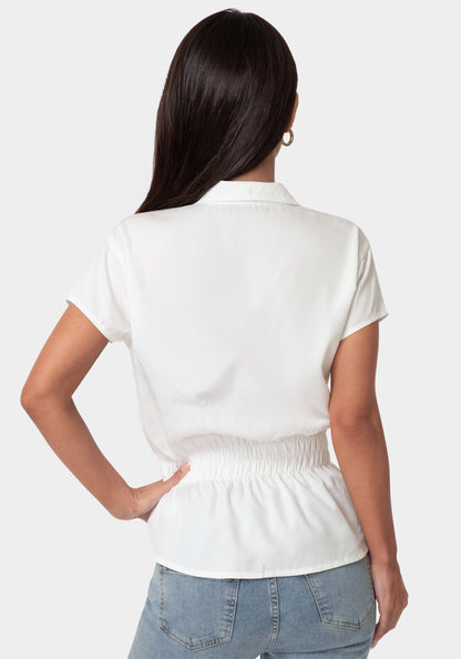 The Ruched Waist Shirt