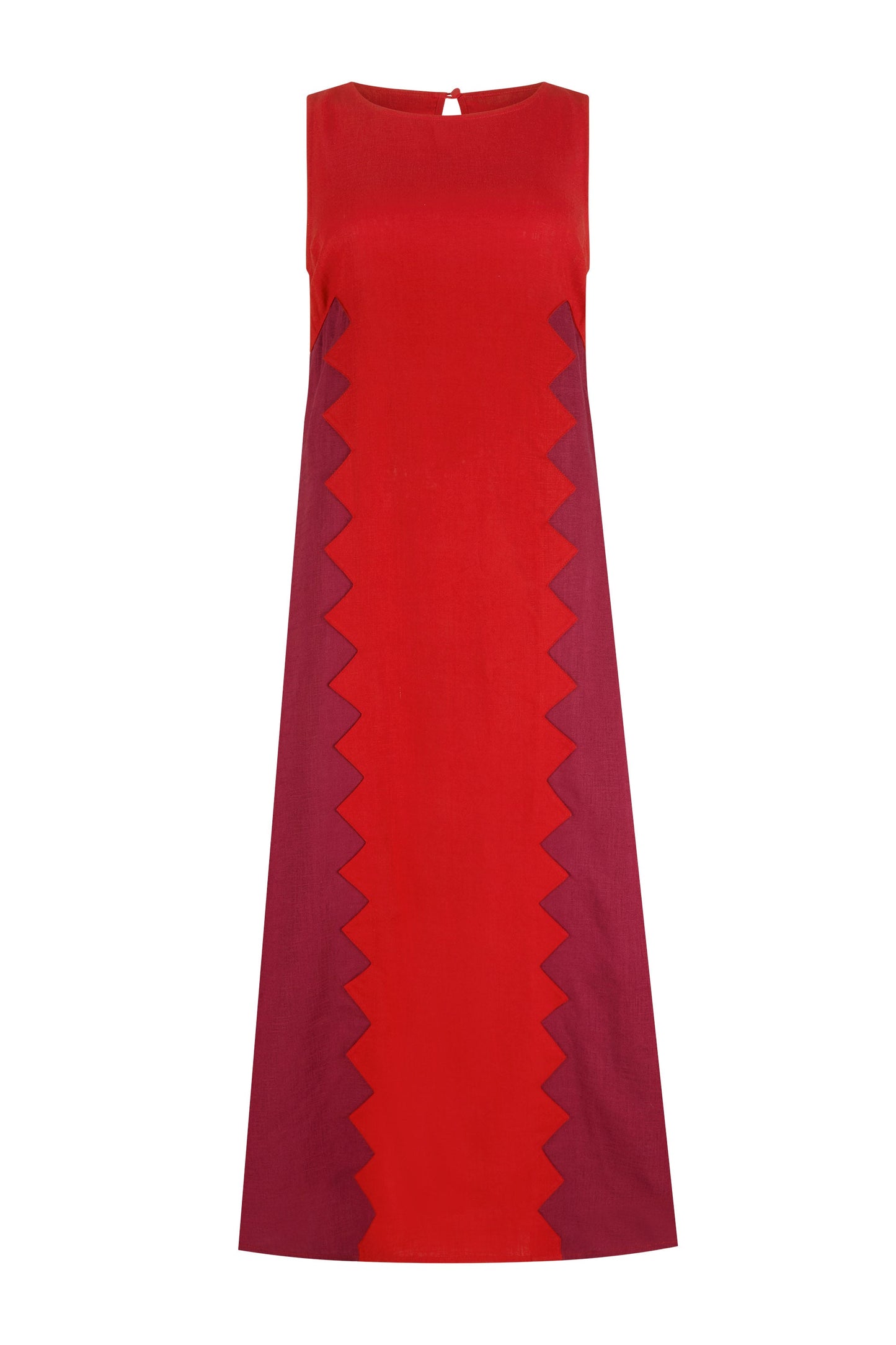 Binnie Dress In Foxglove Rosa