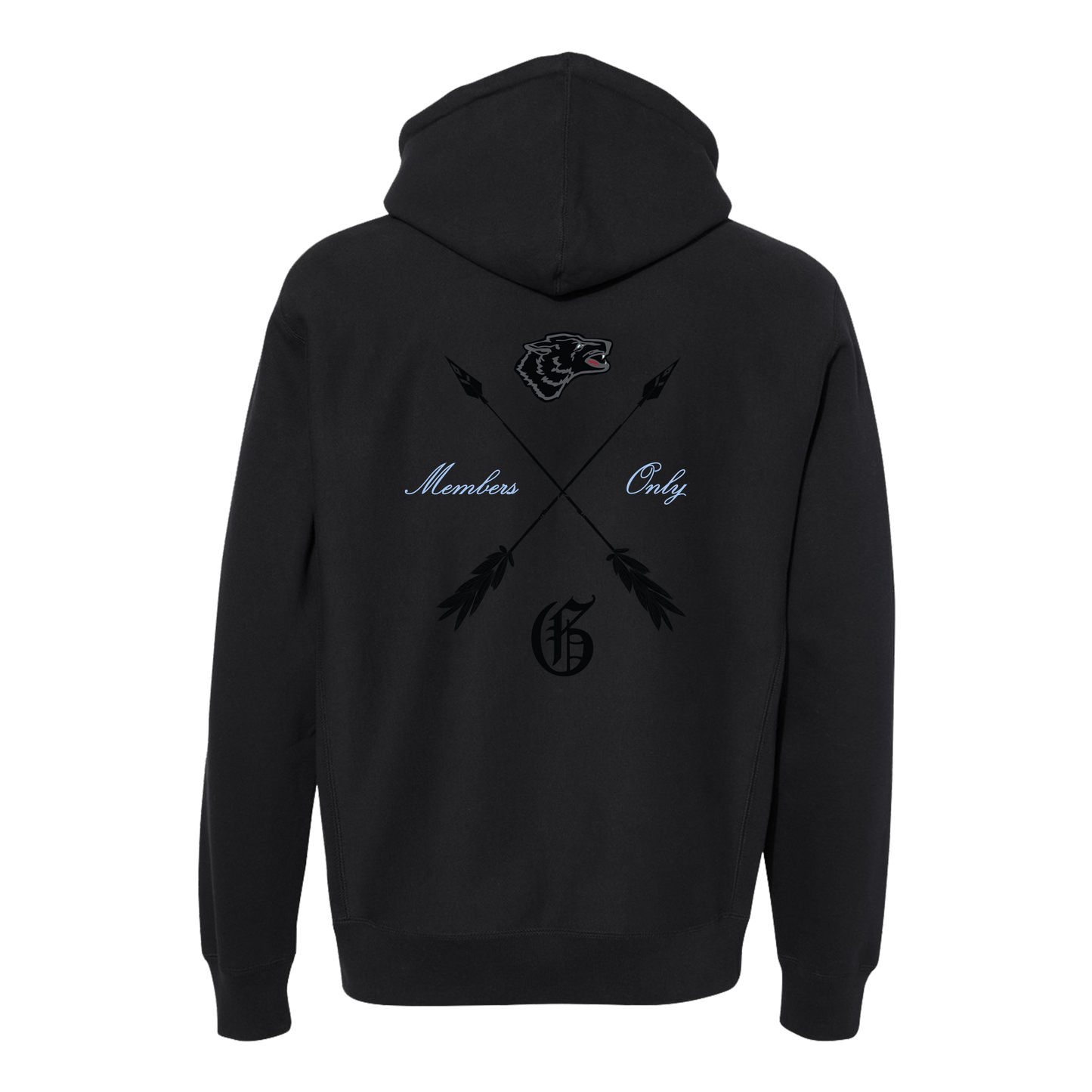 Black Wolf Fireside Hoodie