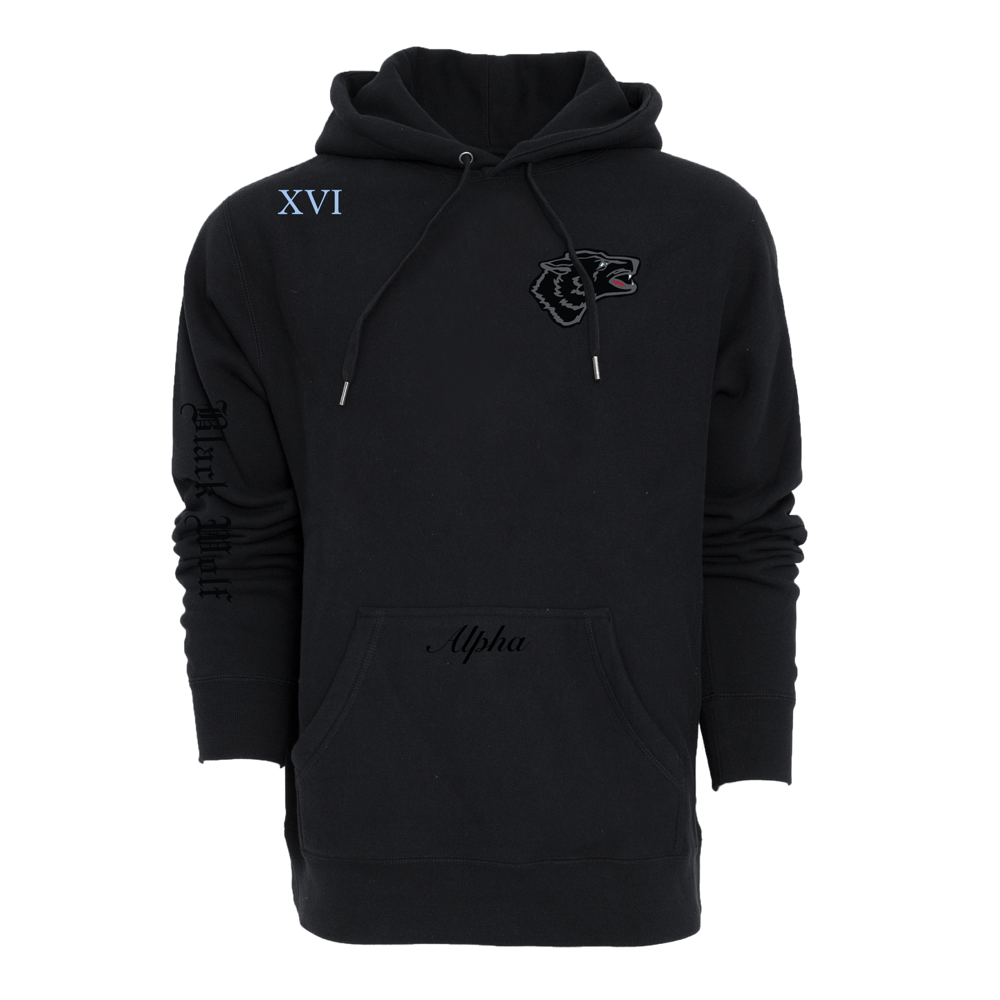 Black Wolf Fireside Hoodie