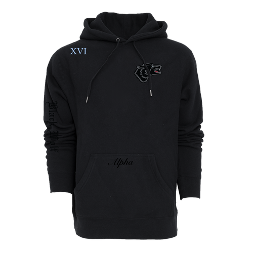 Black Wolf Fireside Hoodie