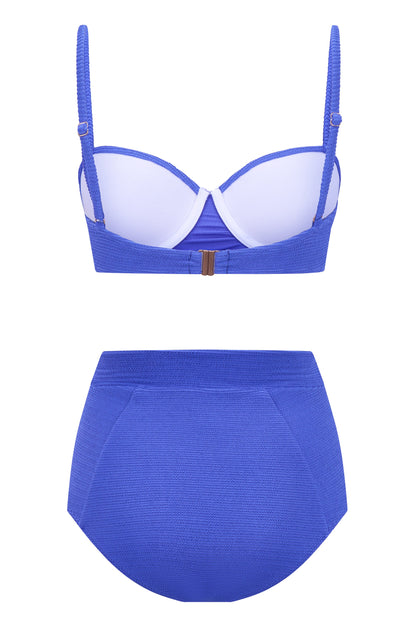 Blondie Bikini In Ocean Blue