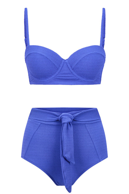 Blondie Bikini In Ocean Blue