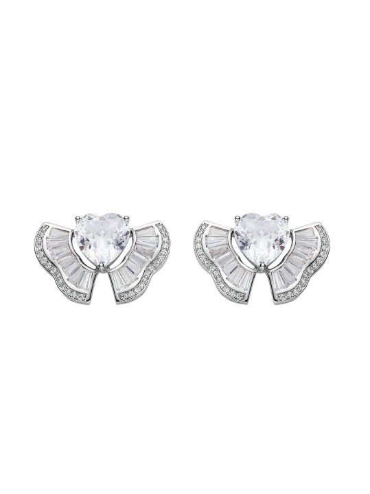 Juliet Heart Earrings (Final Sale)