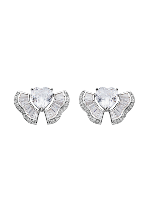 Juliet Heart Earrings (Final Sale)