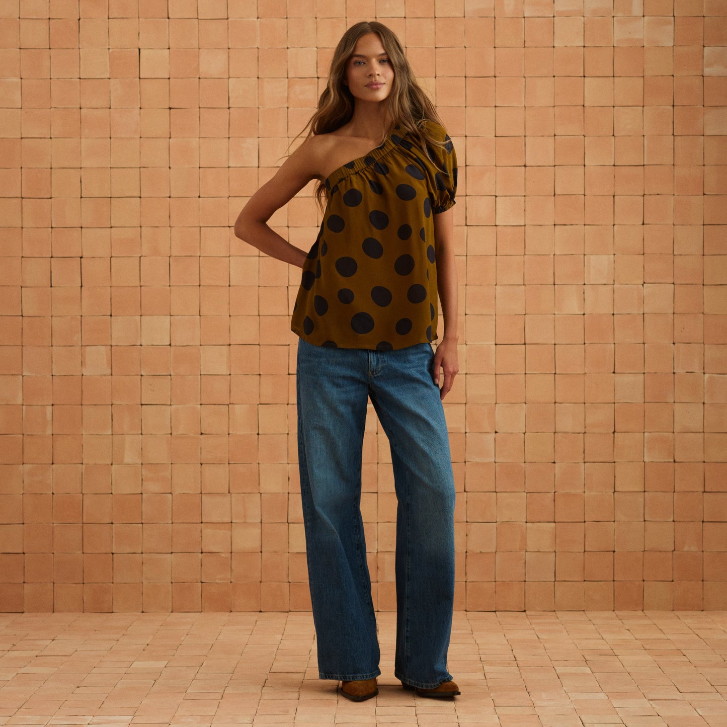 Bonnie Top In Ginger Spot