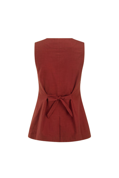 Briar Top In Sangria
