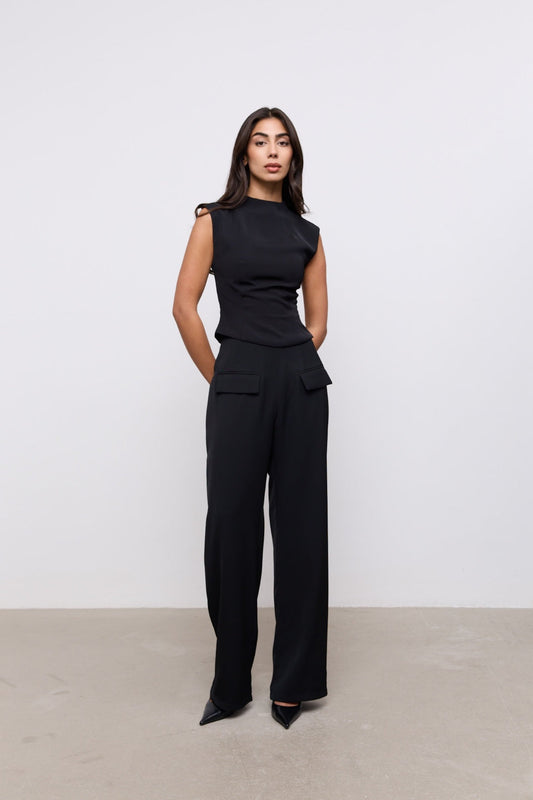 Wide Leg Trousers