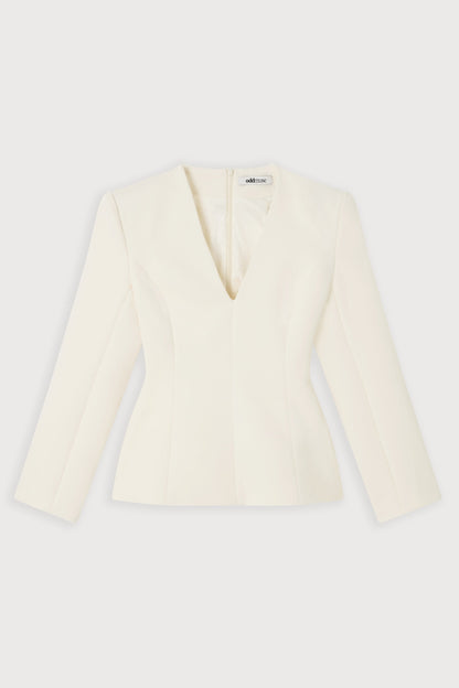 Cotton Mix Structured Top