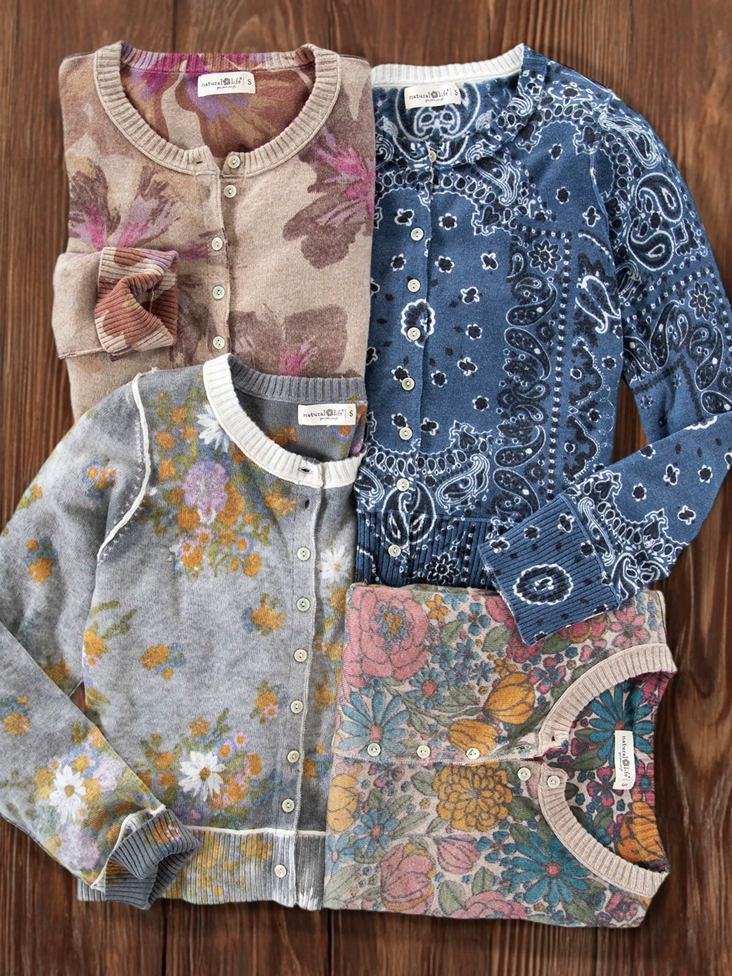 Your Everything Cardigan Sweater - English Garden Charcoal
