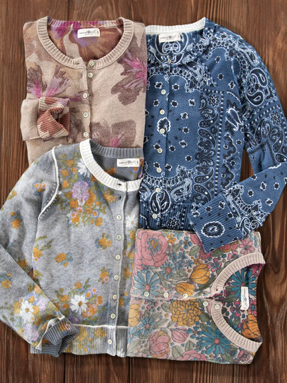 Your Everything Cardigan Sweater - English Garden Charcoal