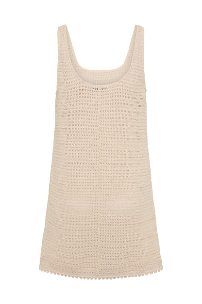 Coco Mini Dress In Ecru