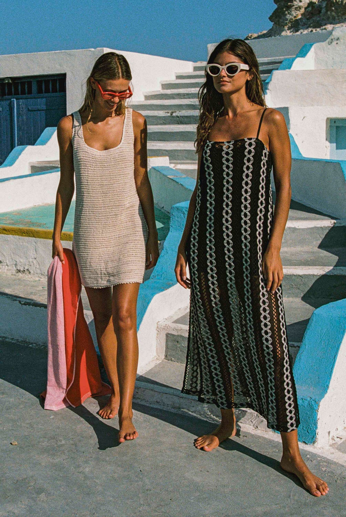 Coco Mini Dress In Ecru
