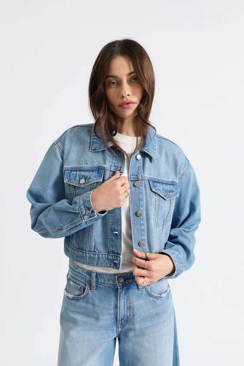 Daze Del Mar Short Jean Jacket