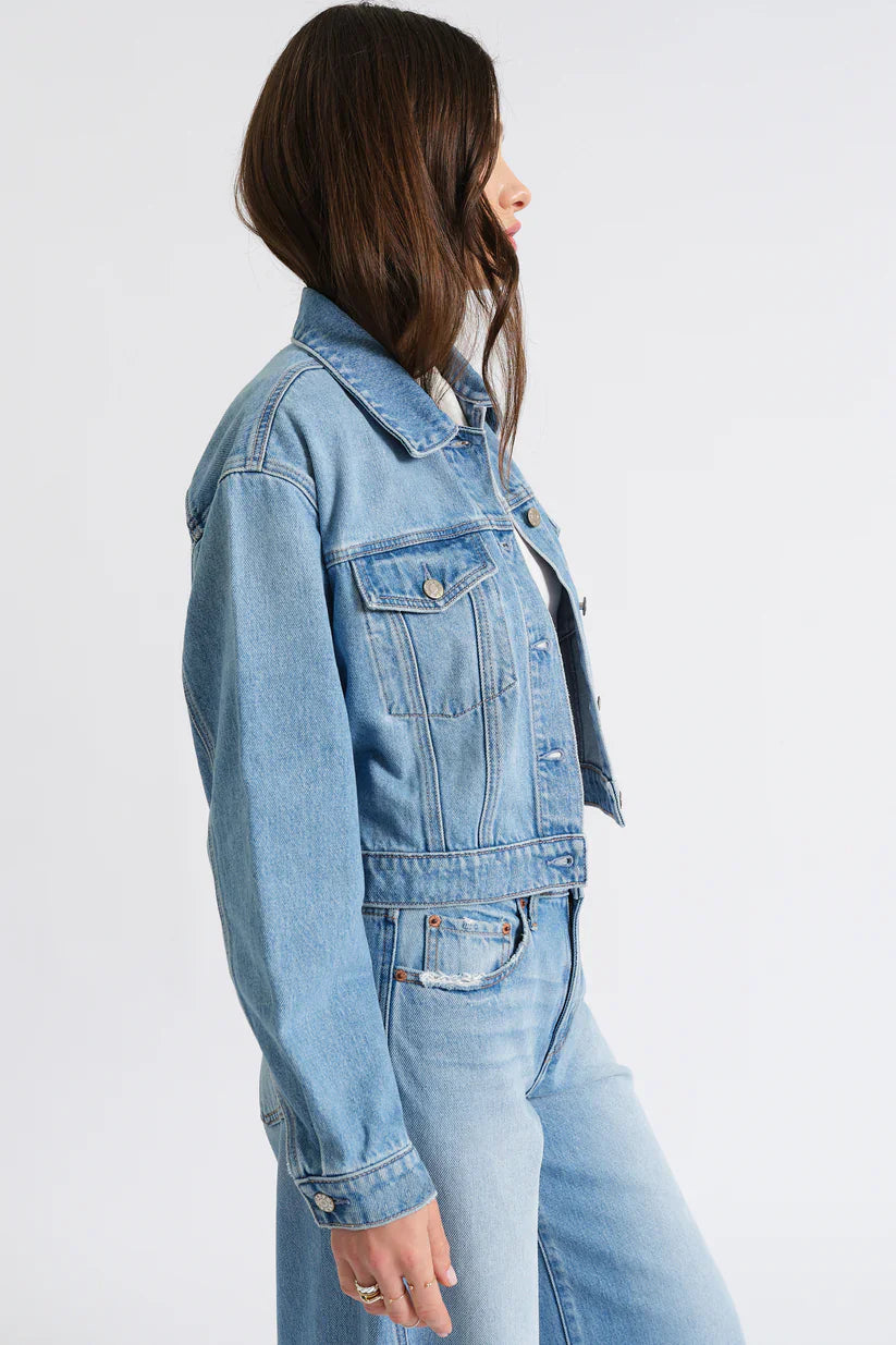 Daze Del Mar Short Jean Jacket