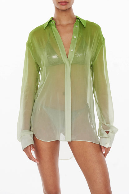 Diaz Blouse Green