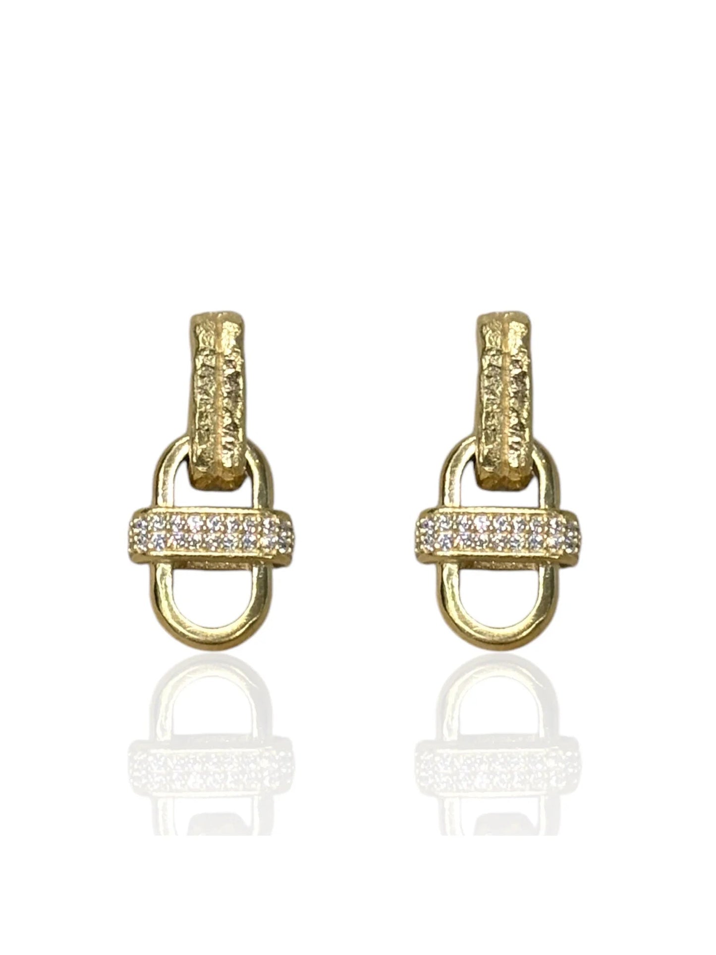 Tat2 Designs Gold Costa Earrings