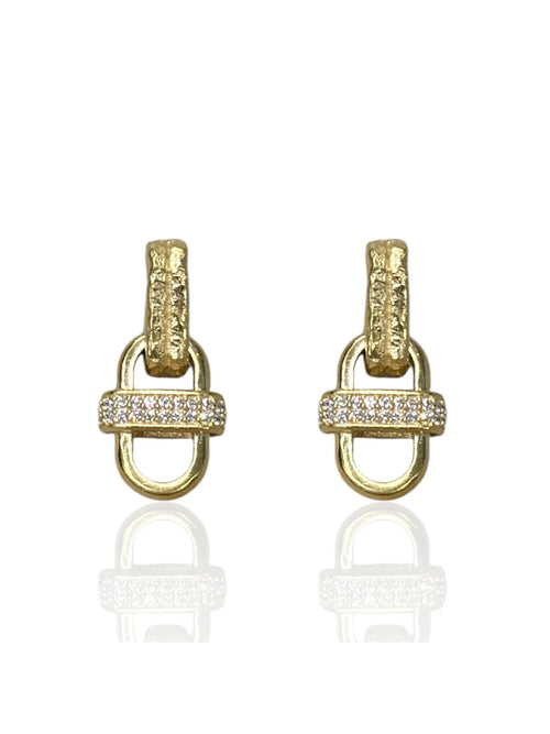 Tat2 Designs Gold Costa Earrings