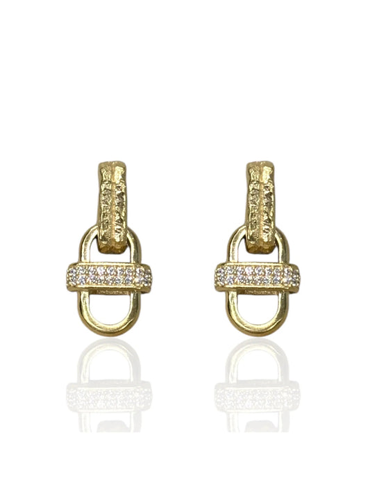 Tat2 Designs Gold Costa Earrings