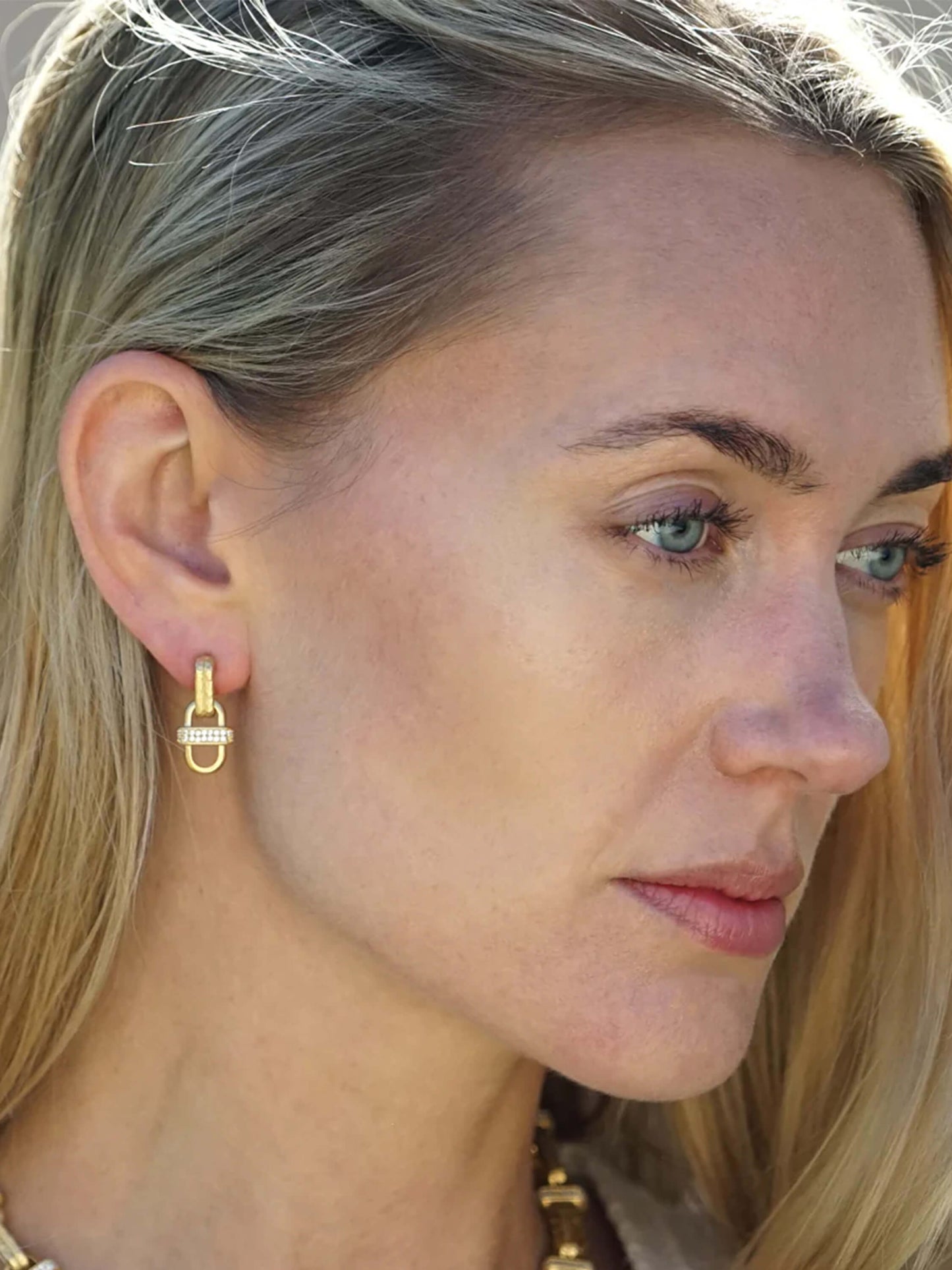 Tat2 Designs Gold Costa Earrings