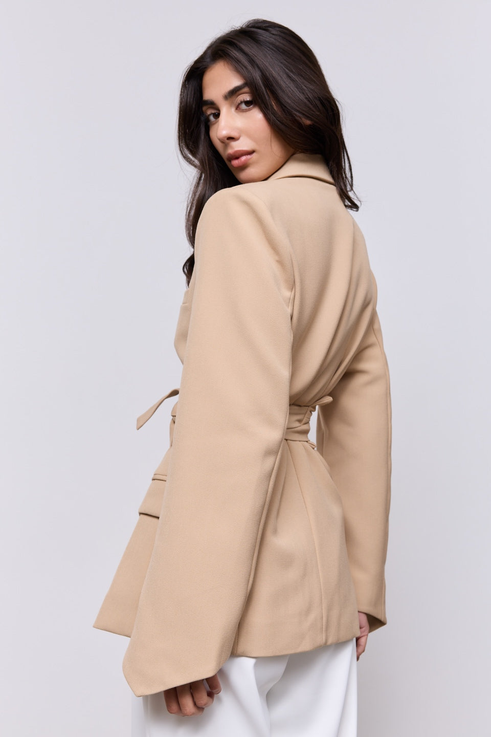 Belted Blazer