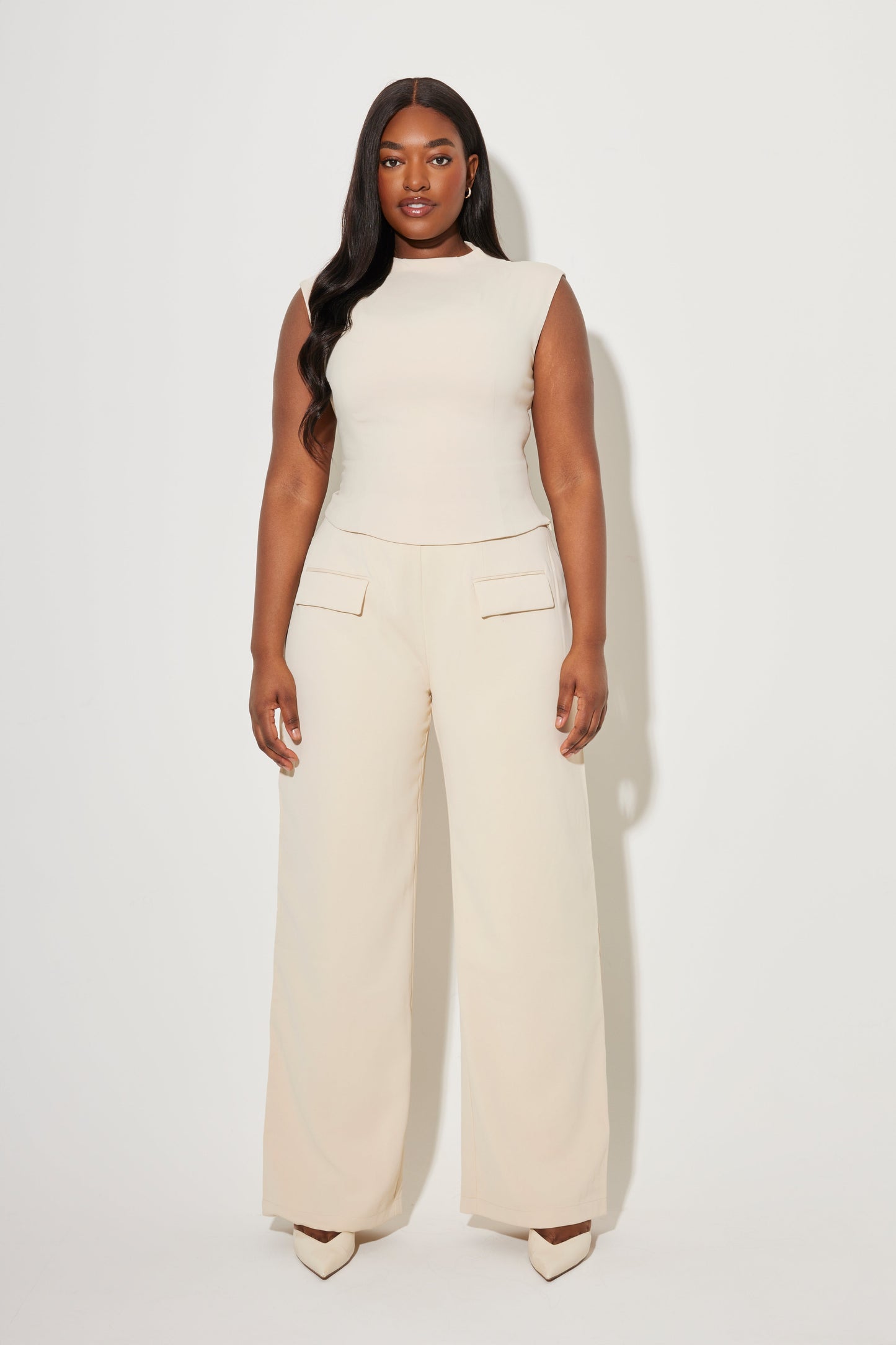 Wide Leg Trousers