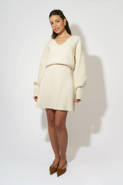 Ribbed Oversized Jumper