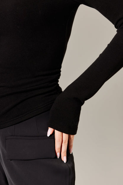 Long Sleeve Knitted Top