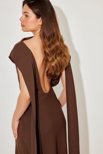 Drape Maxi Dress