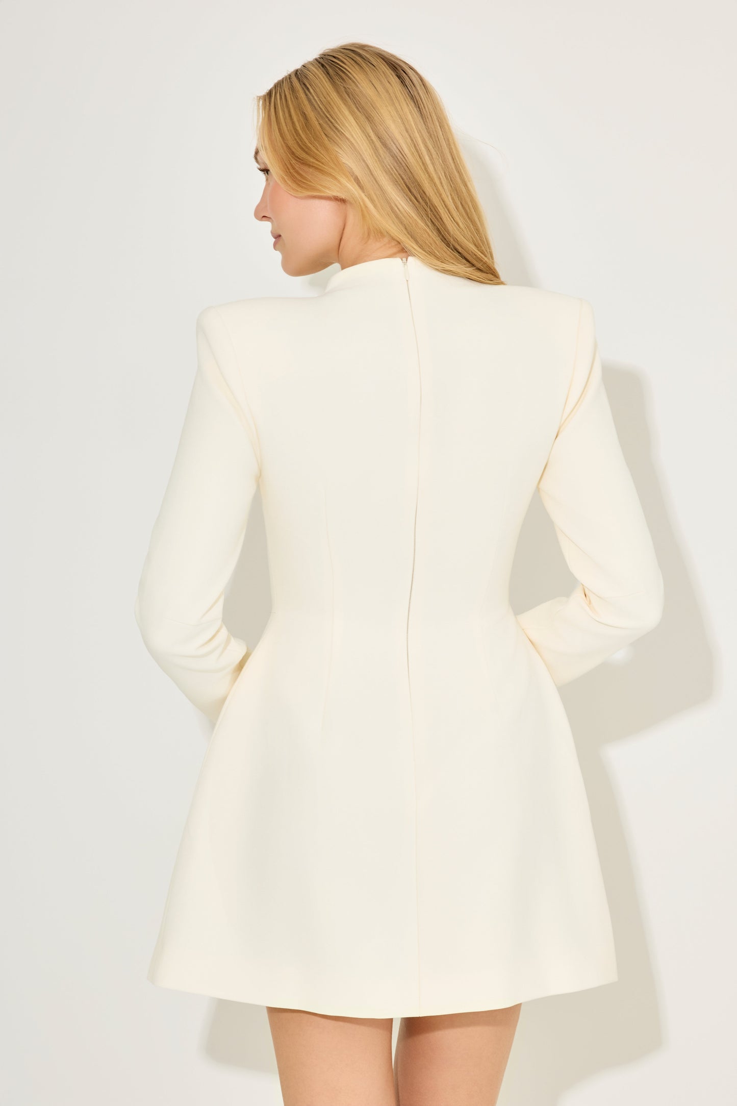 Button Mini Dress