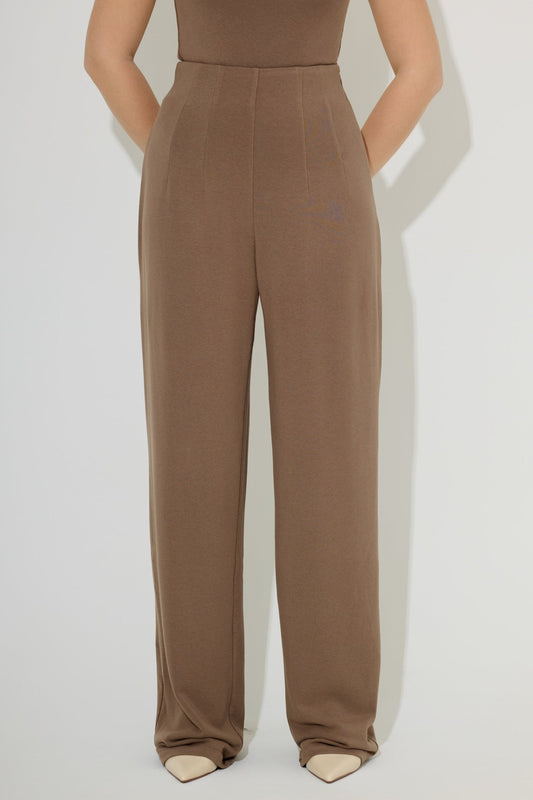 Cotton Mix Jersey Trousers