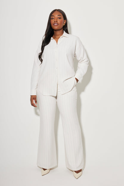 Pinstripe Trousers