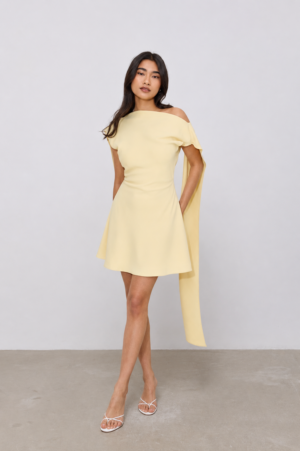 Drape Mini Dress