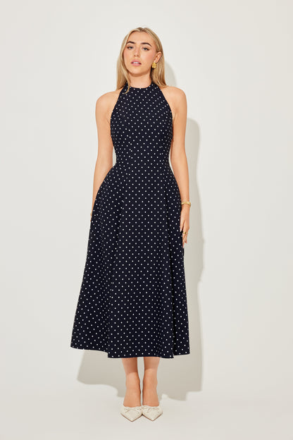 Low Back Midi Dress