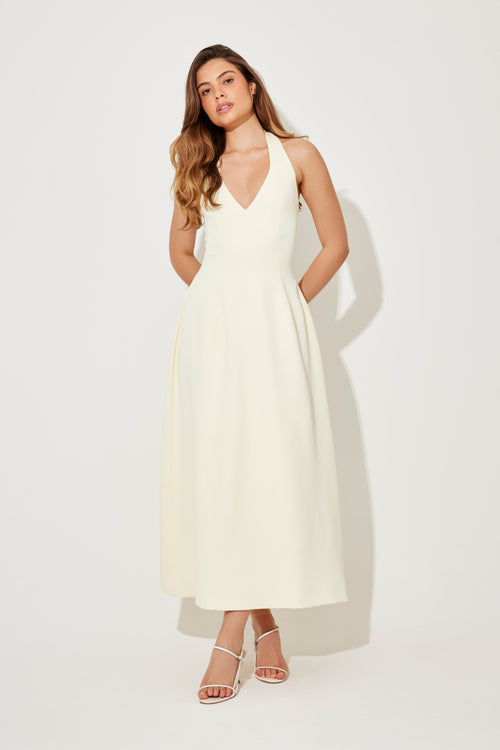 Volume Midi Dress