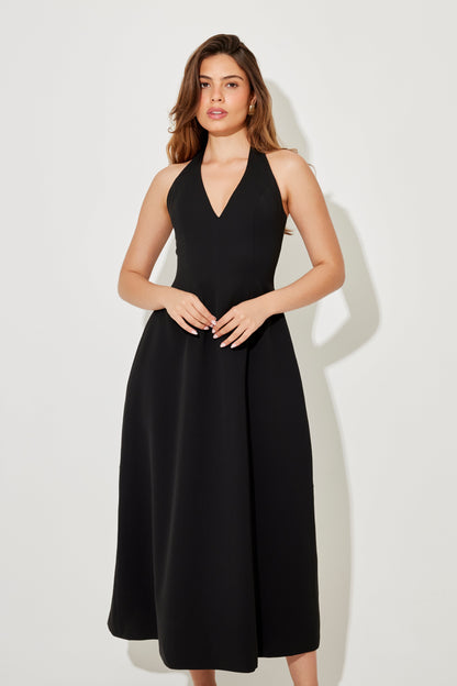 Volume Midi Dress